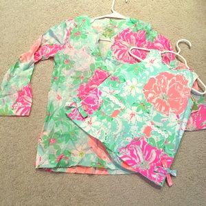 NWT Lilly Pulitzer mommy and me XS 18-24 mos